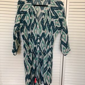 J Crew Multi Colored Romper